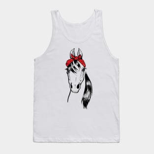 Funny Horse T-Shirts Tank Top